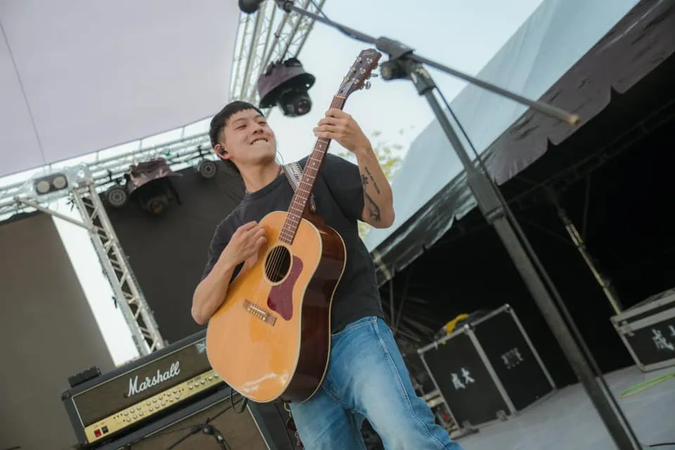 選秀節目《超級偶像》出身的謝博安也是鹿洐人團員。翻攝自鹿洐人臉書