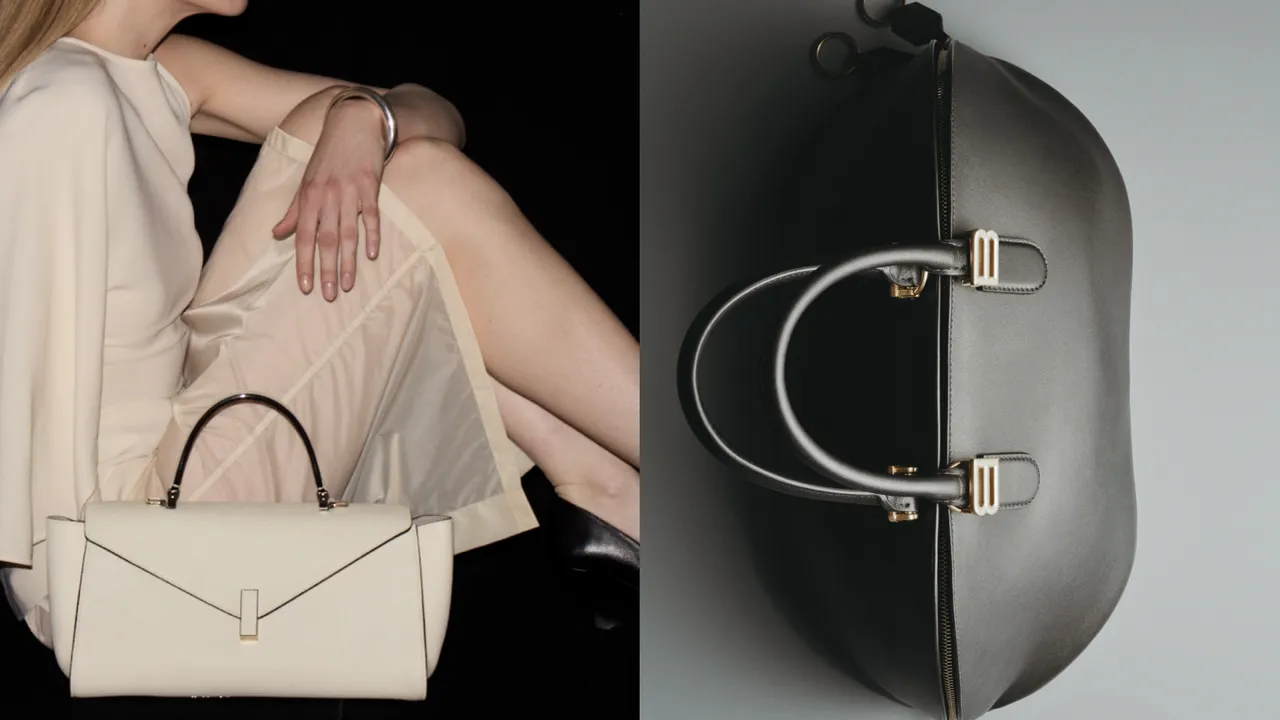 Valextra（左圖）、BALENCIAGA（右圖）都在「經典」與「實用」間帶來全新迷人美包。品牌提供