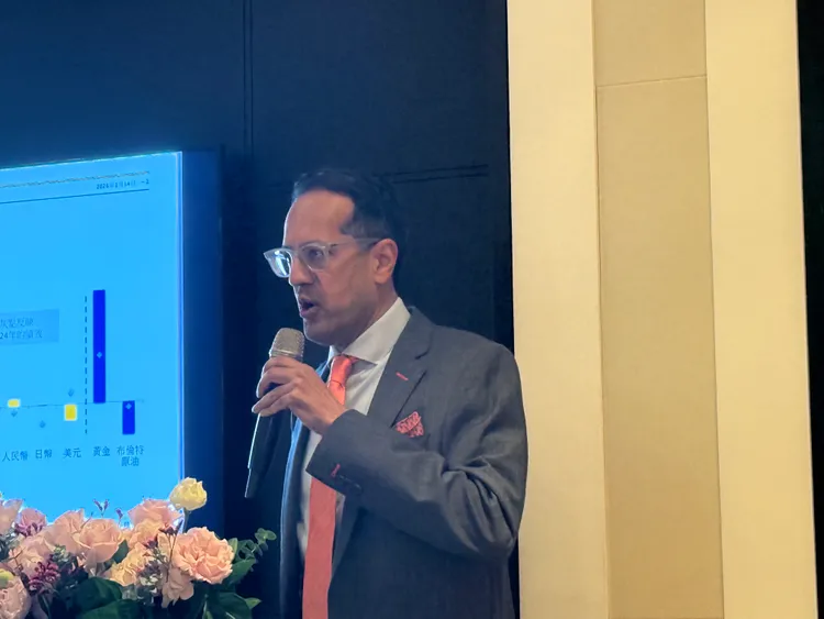 法國巴黎銀行財富管理亞洲區投資長巴亞尼。呂承哲攝