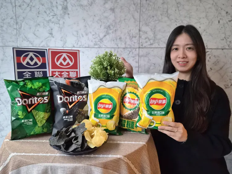 期間購買樂事、多力多滋70g以上全系列任2包，可登錄抽4口味任一箱。全聯提供