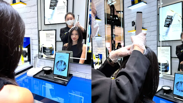 髮肌檢測服務。品牌提供