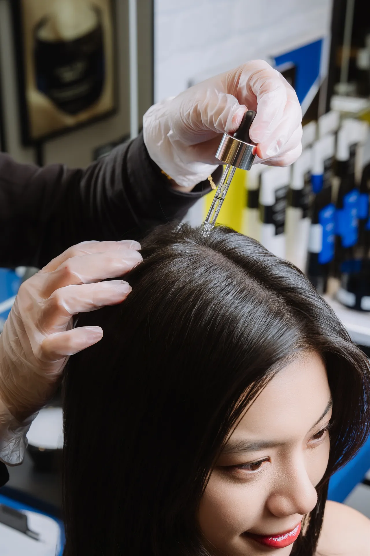 专属放松按摩体验区。品牌提供