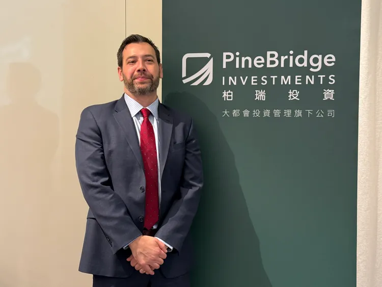 柏瑞投資投資等級固定收益研究分析師Michael Schaller。呂承哲攝