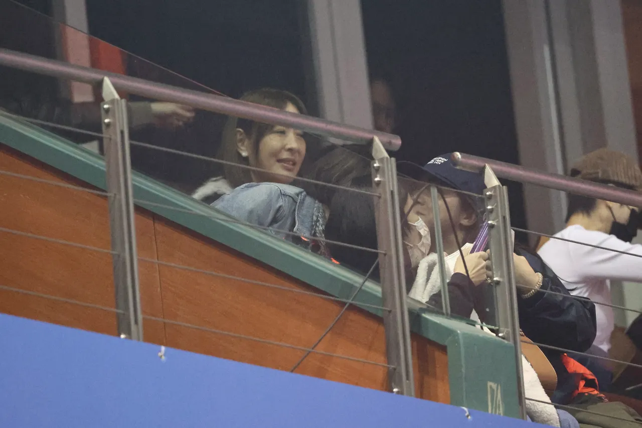 賈永婕也到場追星。彭欣偉攝