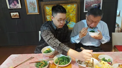 「柯文哲難得和兒子一起吃飯」　陳佩琪po照曝柯傅堯返台工作