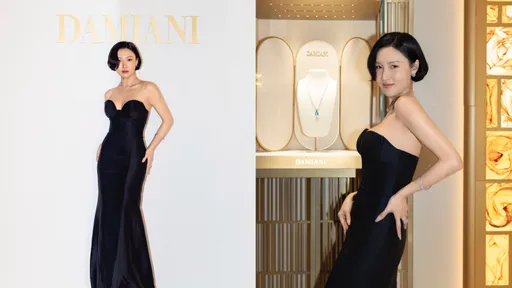 華莎CASA DAMIANI旗艦店熱唱　性感側身曲線迷死人