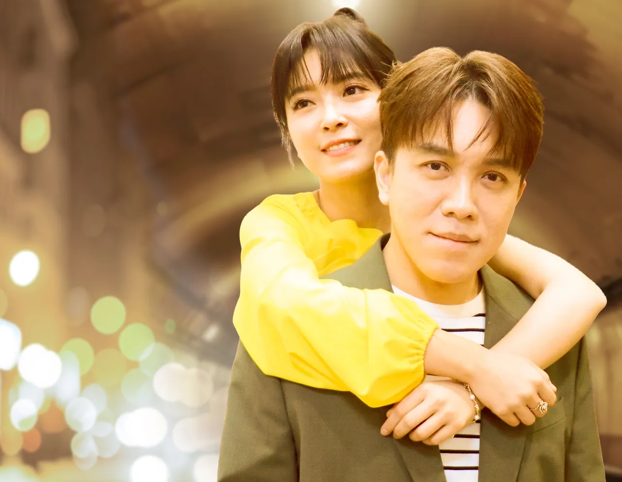 許志豪和翁鈺鈞神複製《難哄》名場面。中視提供