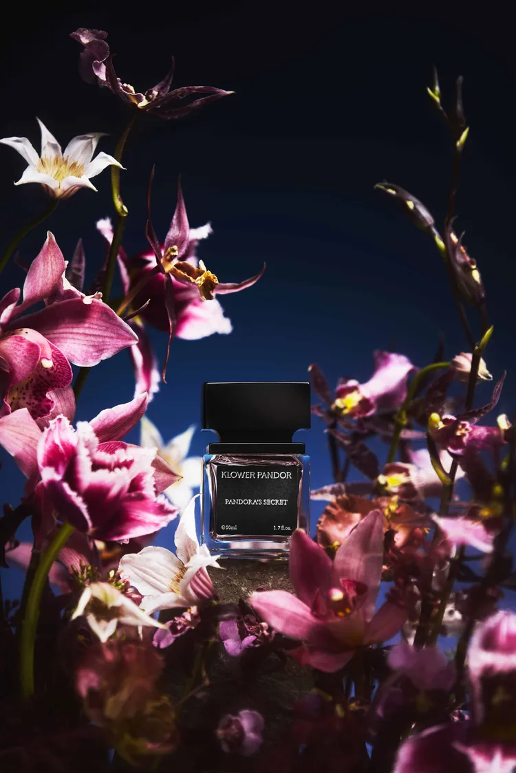舒華推薦的KLOWER PANDOR潘朵拉的秘密記憶香水，50ml／2180元。品牌提供