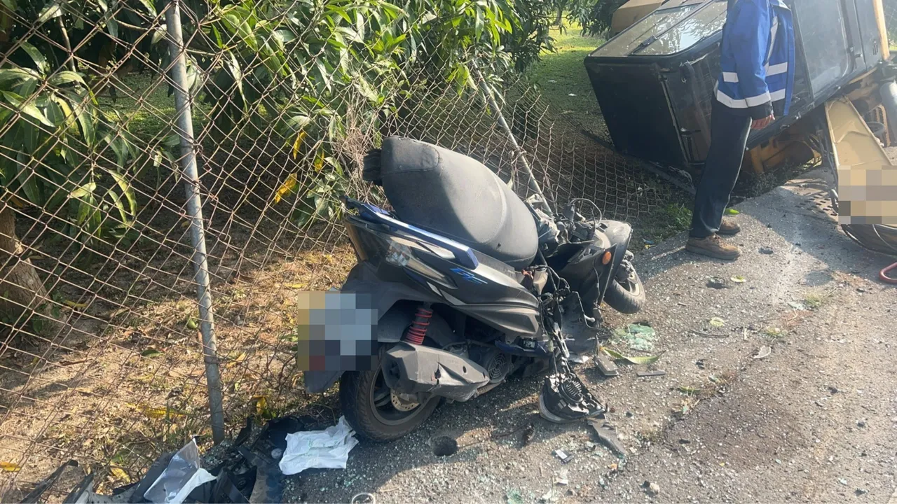 死者孫姓騎士為家中經濟支柱，身後留下患有血癌的妻子及三名年幼子女。翻攝畫面