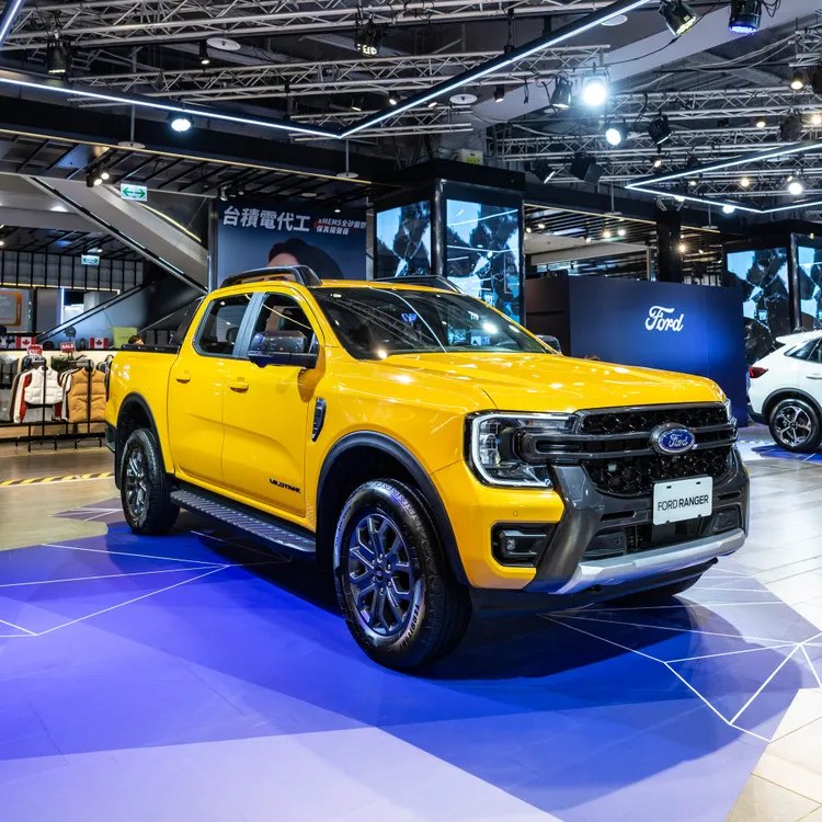 美式越野皮卡Ford Ranger也是高人氣車種之一。業者提供