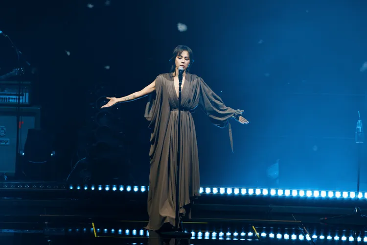 蔡健雅希望歌迷聽完演唱會影音作品後找回原始的自己。躍耳娛樂提供