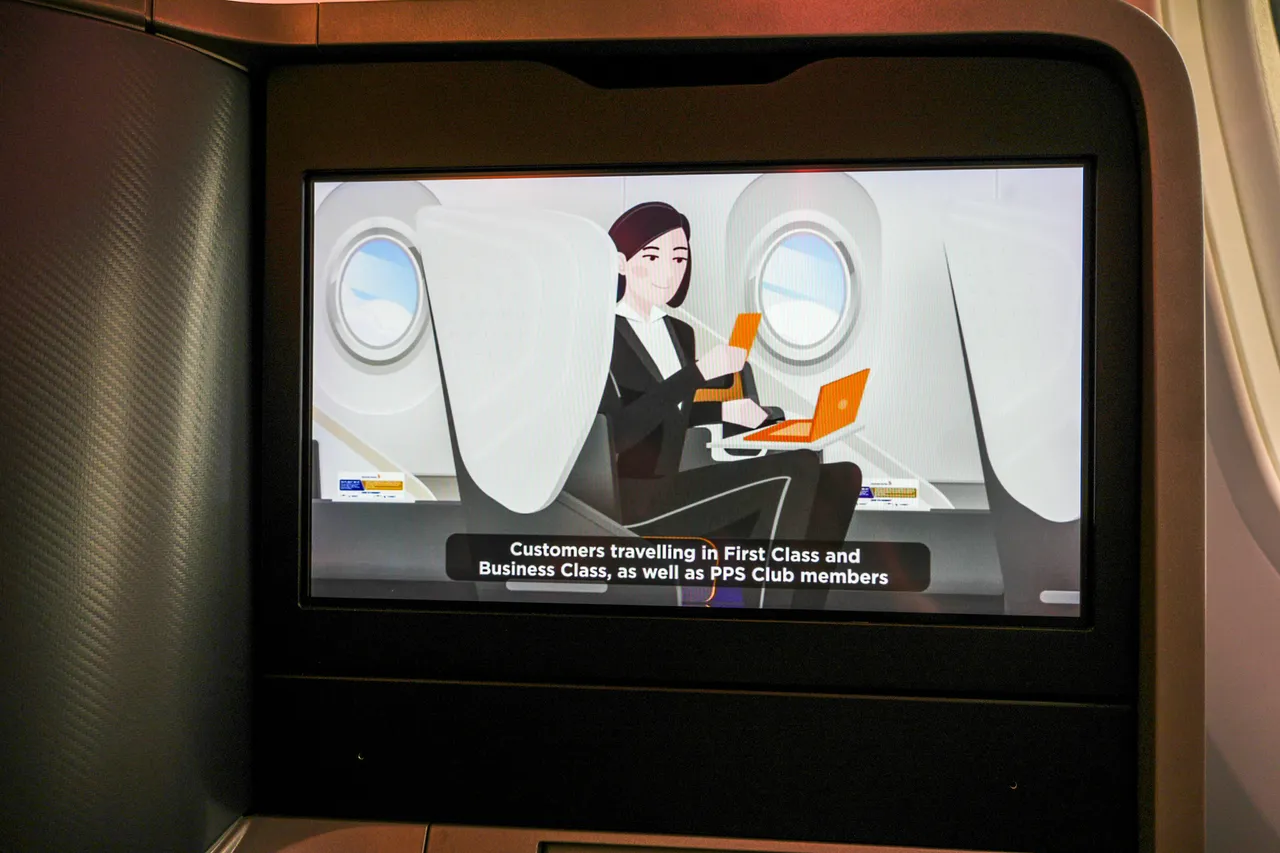 KrisFlyer會員可免費使用機上Wi-Fi上網。田欣雲攝