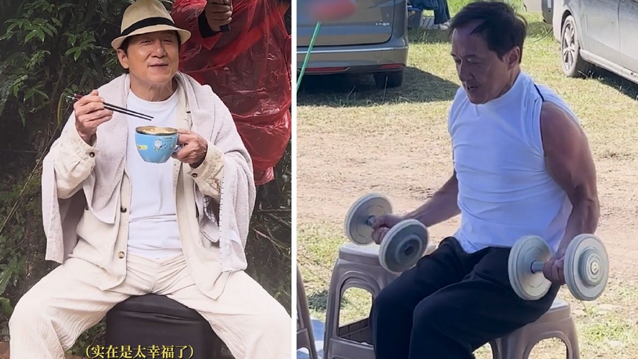 71歲成龍跟潮流開小紅書帳號!秀麒麟臂舉啞鈴 自爆患注意力不足過動症