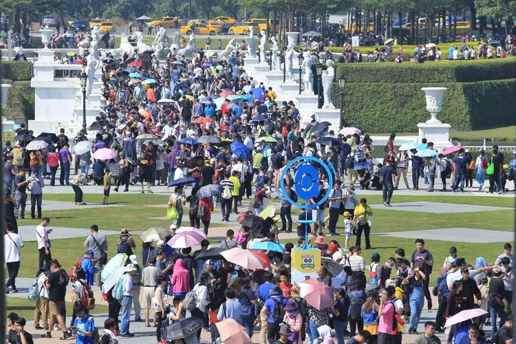 寶可夢玩家預計2月20日至22日連續三天再度集結。台南市政府提供