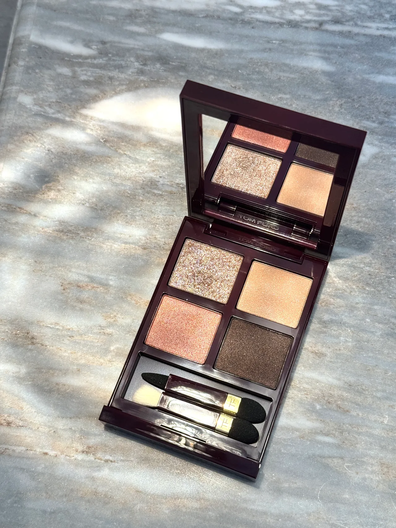 TOM FORD情慾無花果限定版高級訂製四格眼盤，3750元。張家玲攝