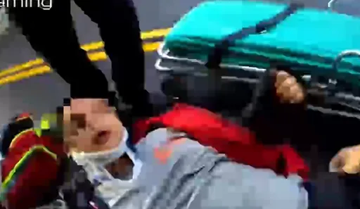 32歲男「淡大門口」自摔　口鼻上白粉末成鐵證！2年前就曾毒駕衝撞