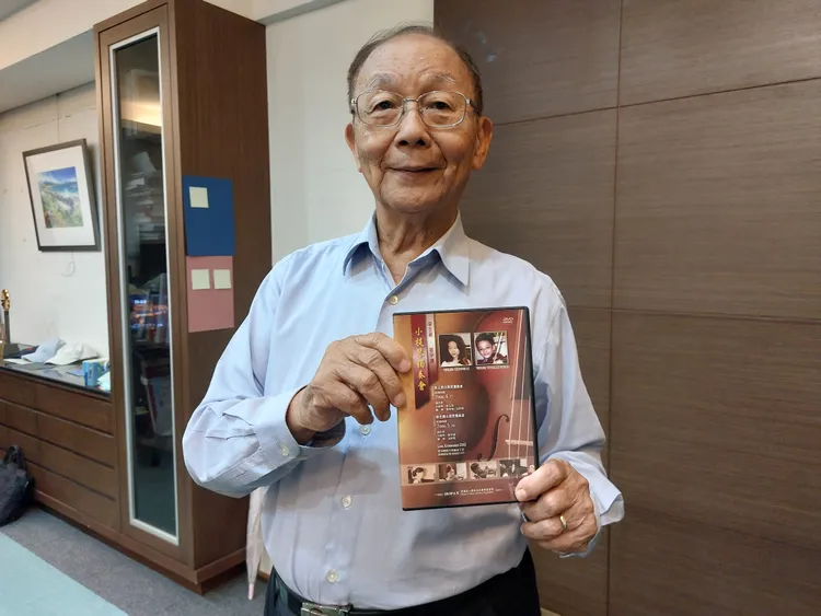 聚和基金會為曾宇謙出演奏會DVD。凃建豐攝