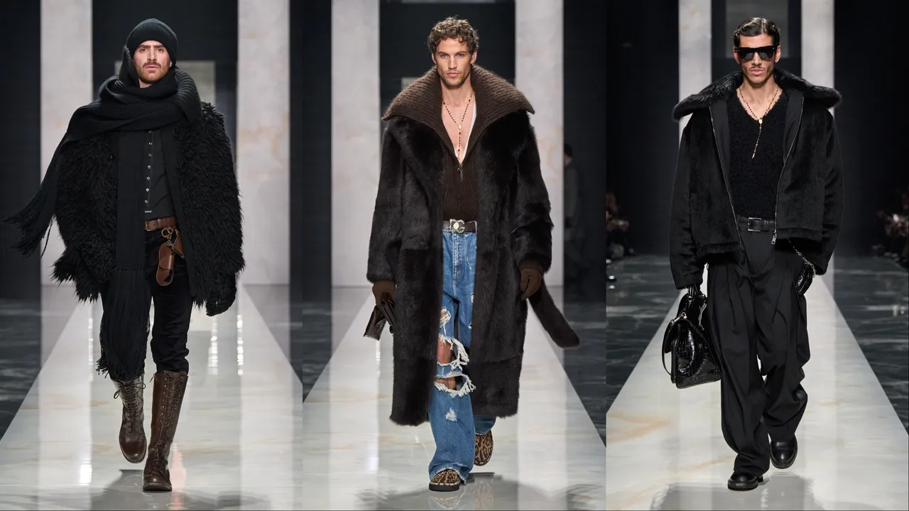 Dolce & Gabbana 2026秋冬男裝系列。品牌提供