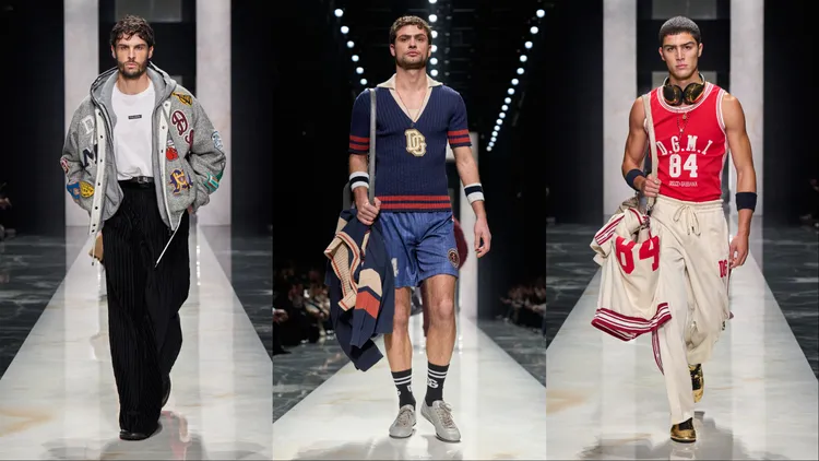 Dolce & Gabbana 2026秋冬男裝系列。品牌提供