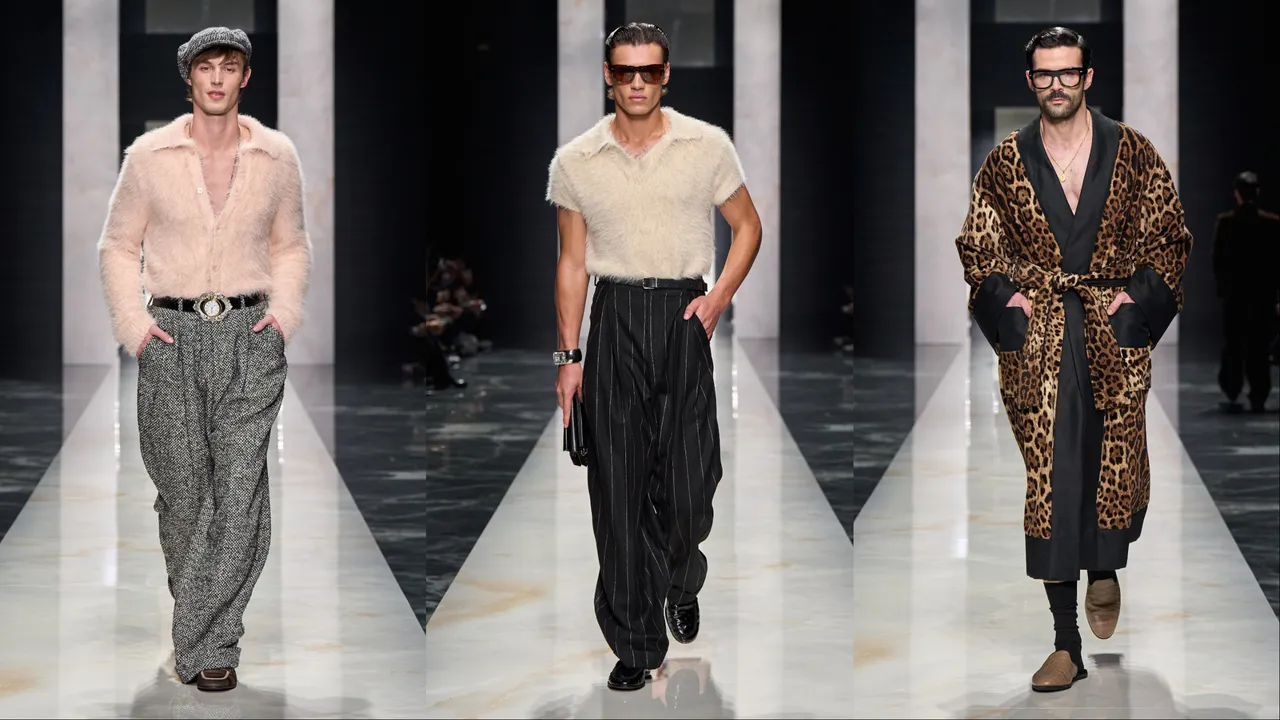 Dolce & Gabbana 2026秋冬男裝系列。品牌提供