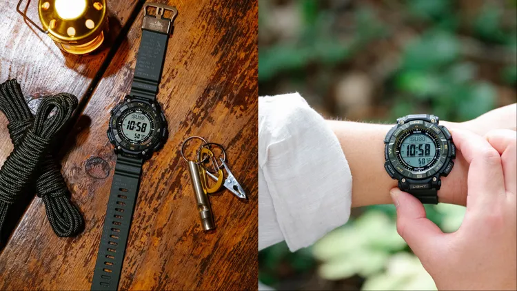 PRG-340ANS搭載實用性的雙層構造LCD顯示幕。品牌提供