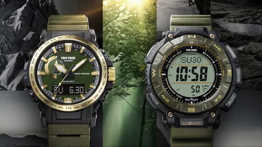 CASIO戶外錶PRO TREK端紀念新作　蒸鍍工藝描繪森林氣息