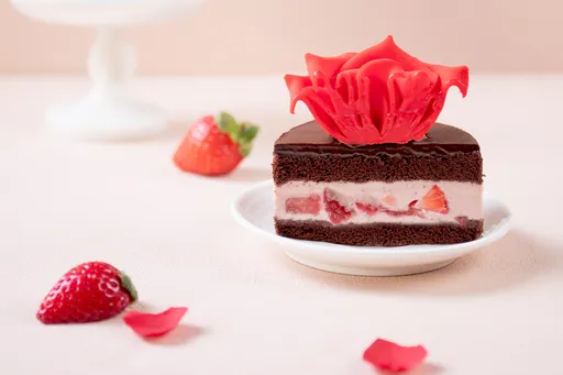 情人節超華麗BAC「莓瑰戀人」手工蛋糕、草莓生巧克力禮盒必吃