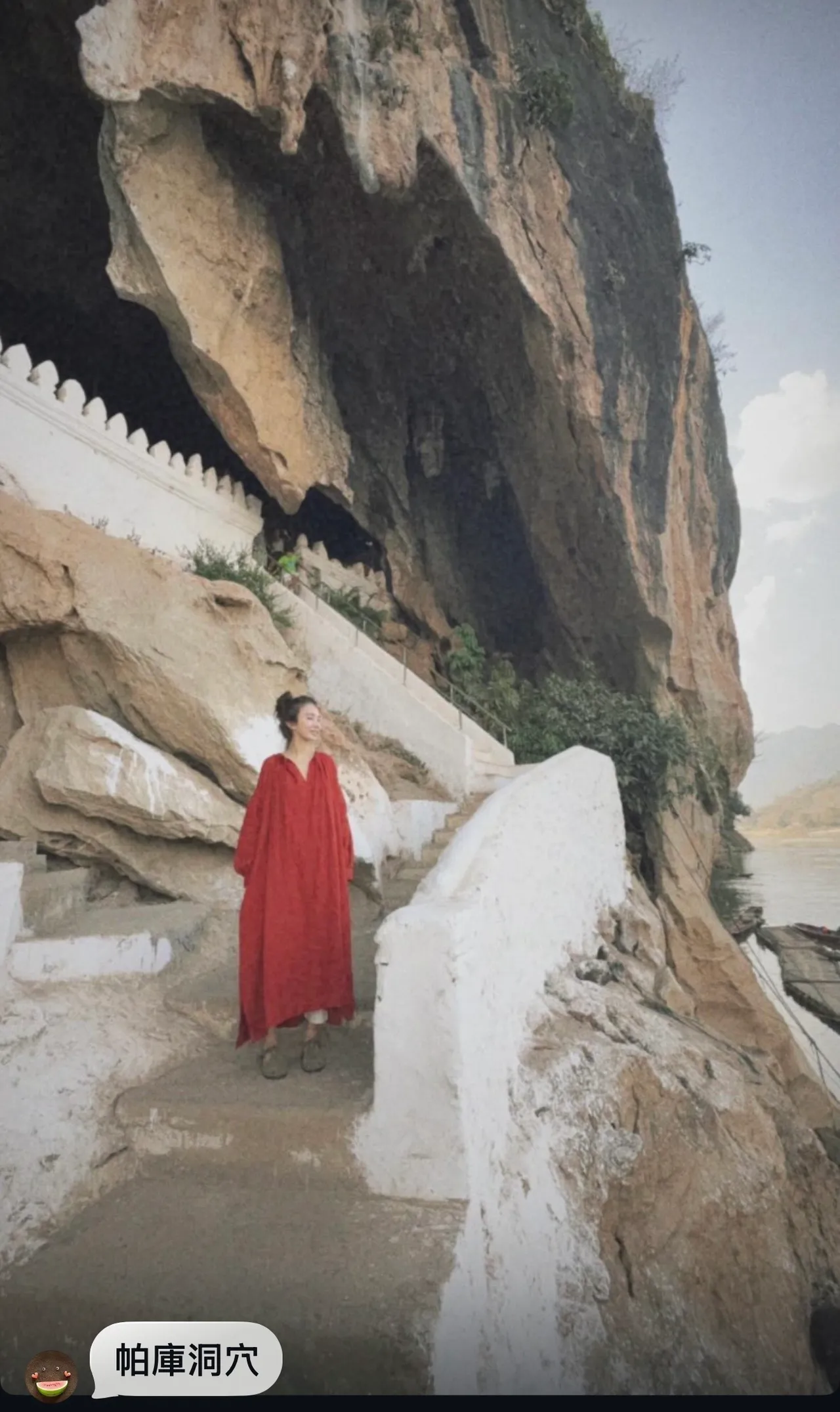 田馥甄近期與親友到寮國度假。翻攝IG