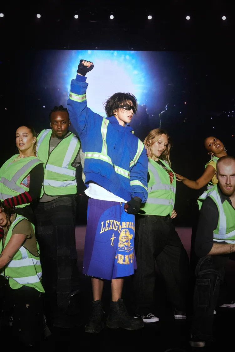 蔡徐坤在杜拜提到China、Chinese New Year，讓中國網友很滿意。翻攝蔡徐坤工作室微博