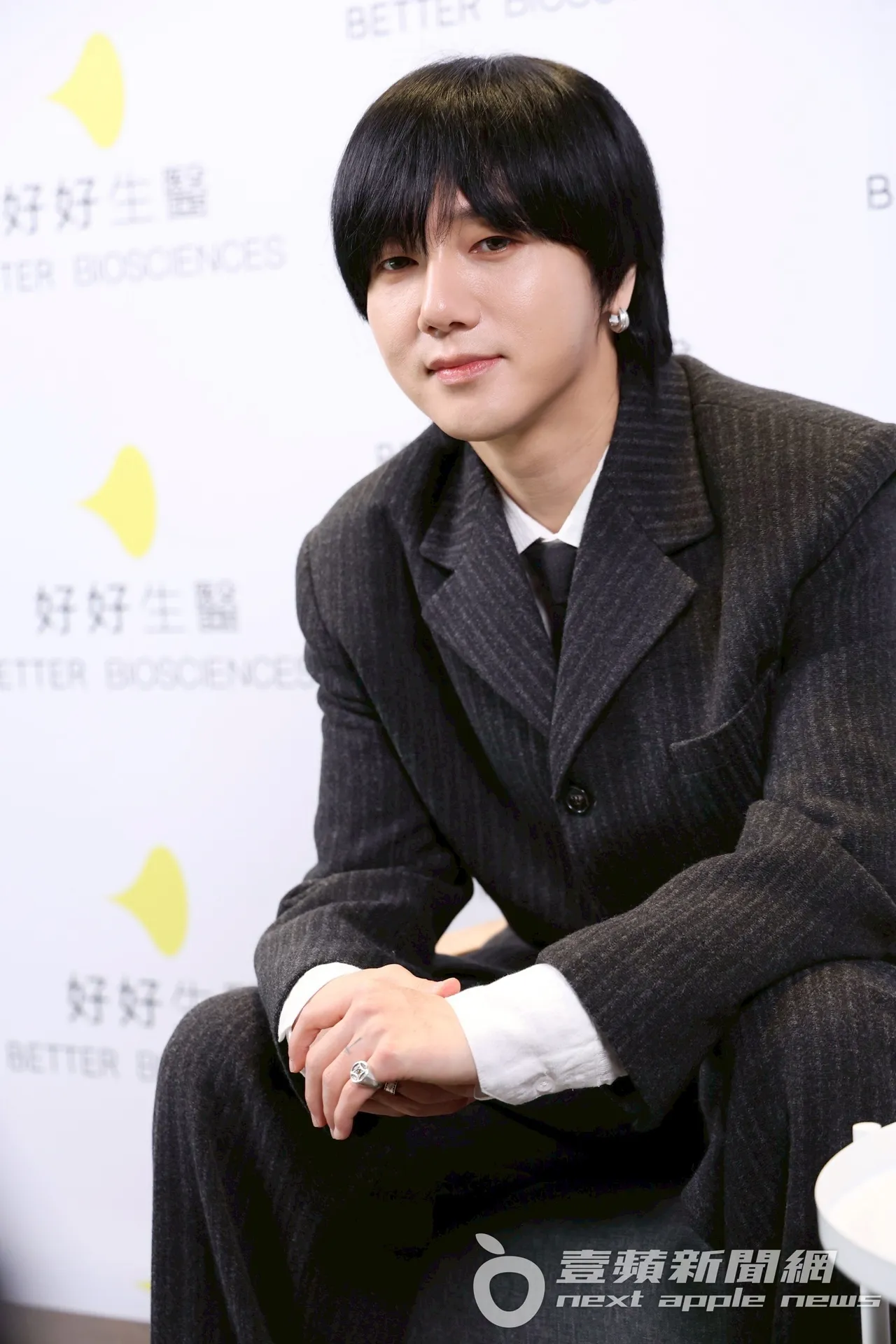 藝聲被利特取了「Coffee Boy」咖啡男孩封號。莊宗達攝