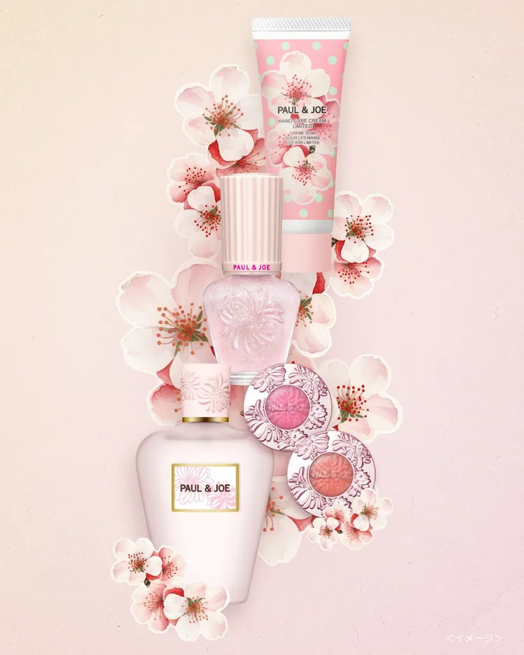 PAUL & JOE 2026粉紅櫻花系列。品牌提供
