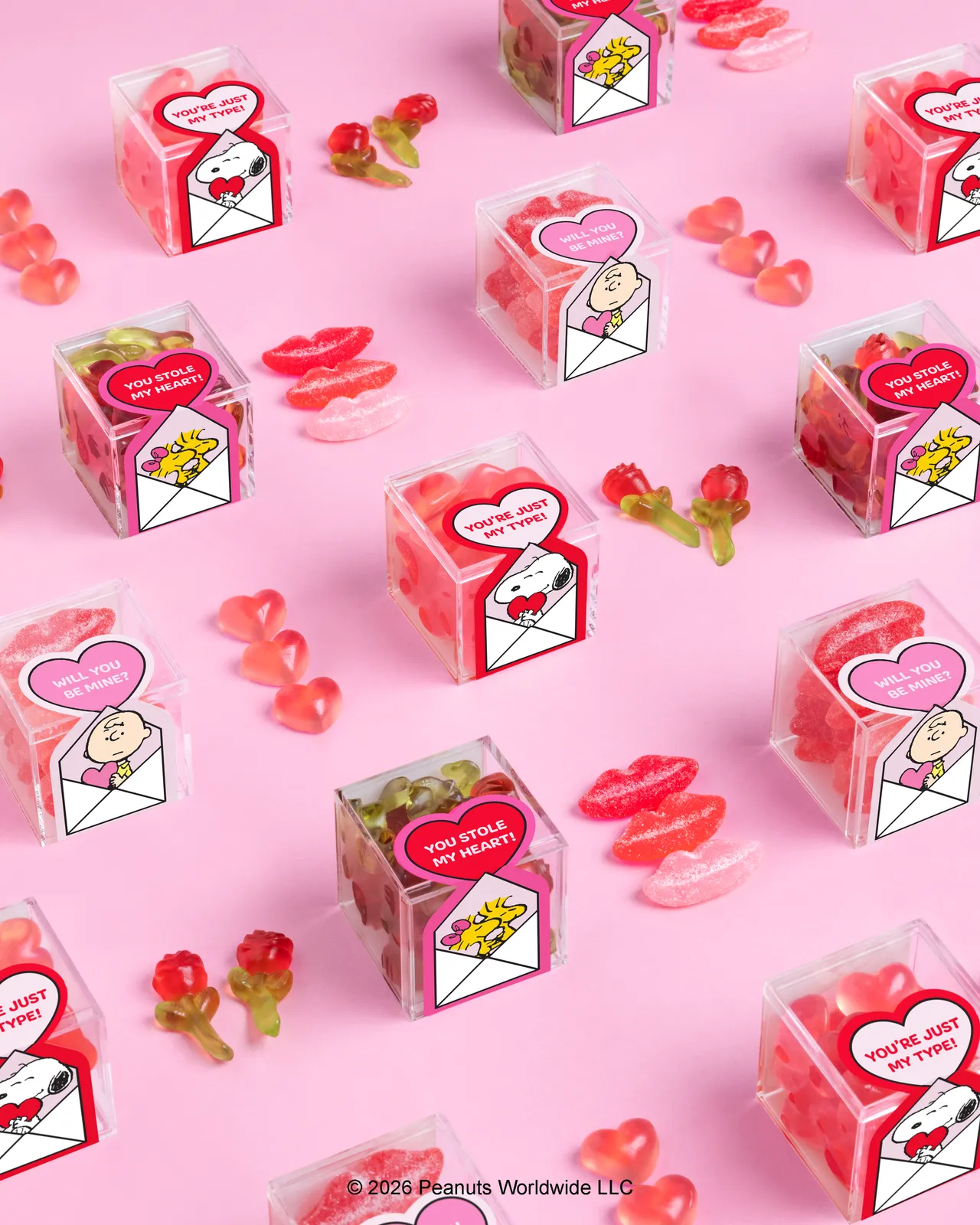 Snoopy愛的小語小方盒。業者提供