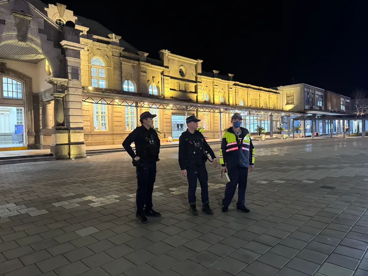 竹市警方春節治安不打烊。新竹市警局提供