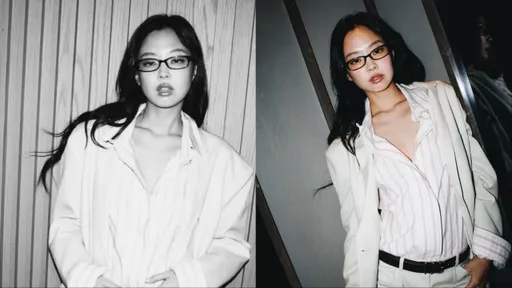 Jennie知性辣現身Calvin Klein大秀　戴「老師眼鏡」撞臉滴妹