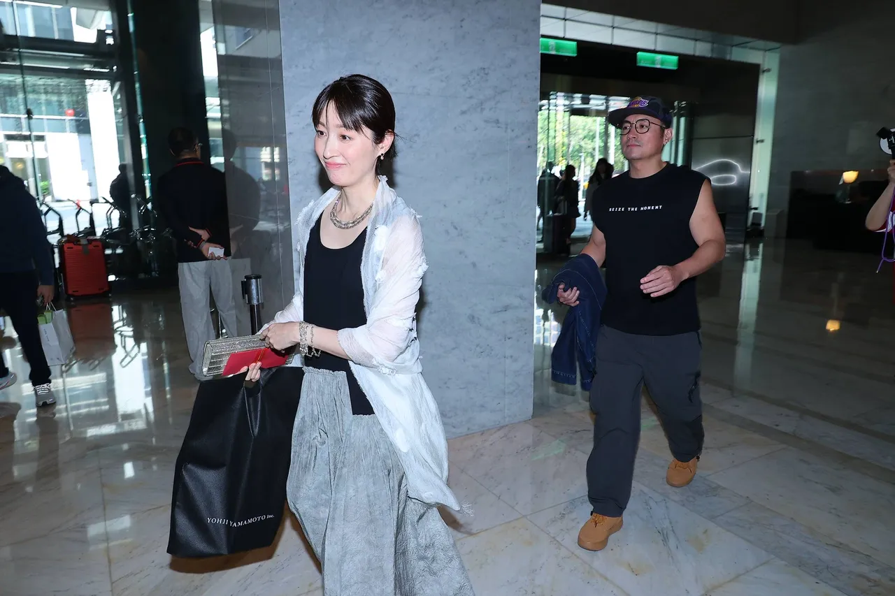 田中千繪和范逸臣。彭欣偉攝