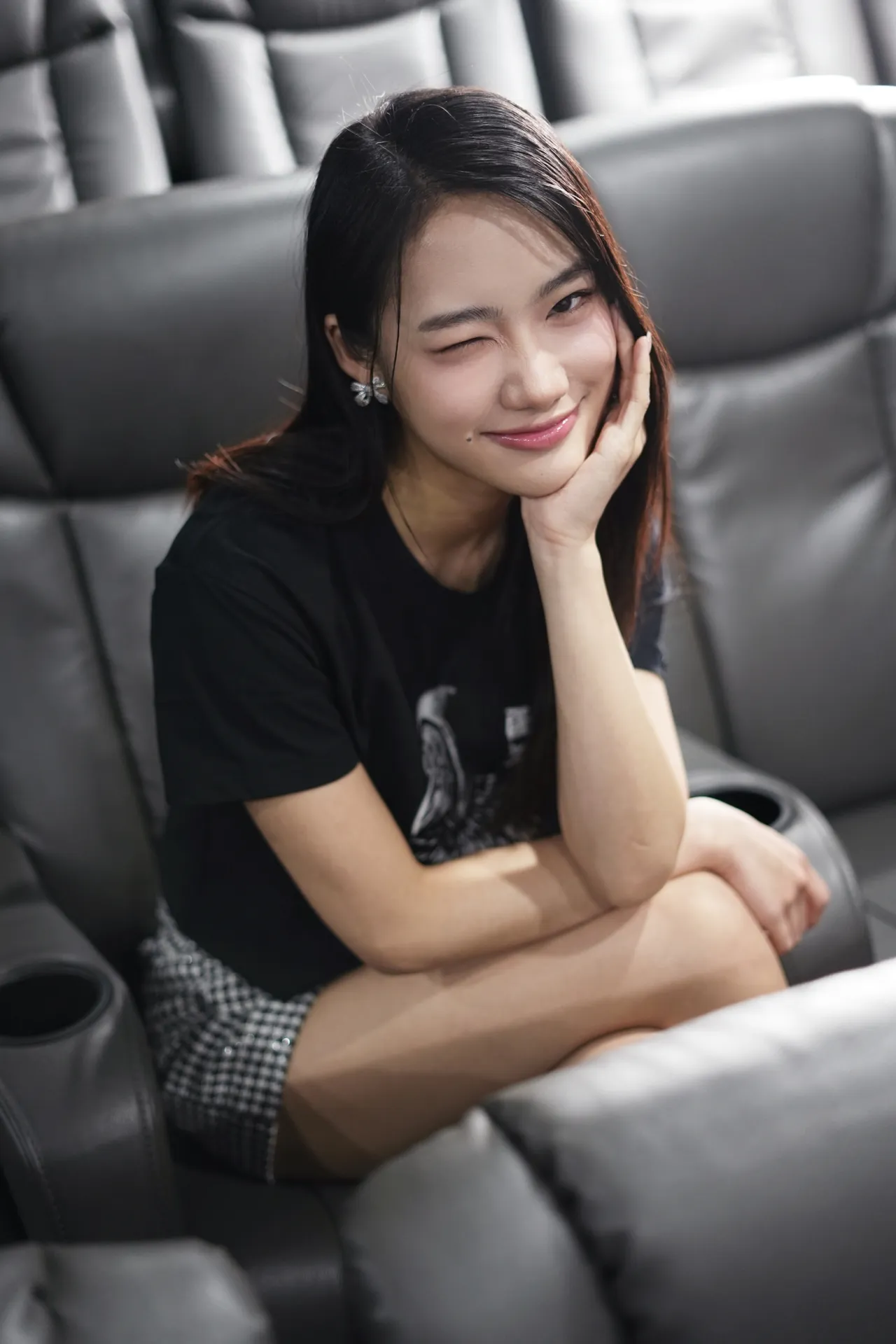 侯詠薰外型甜美可愛。彭欣偉攝