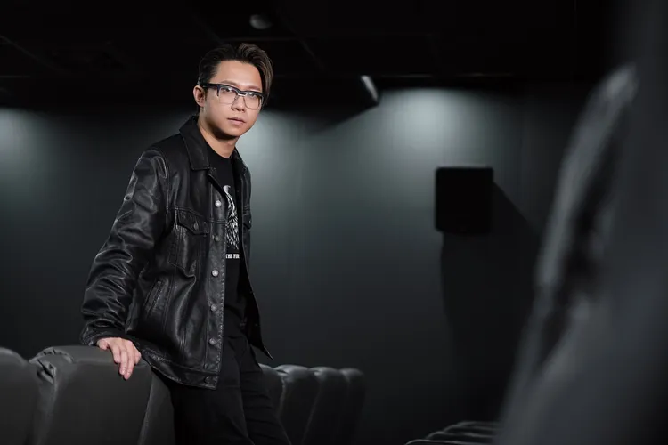 柯汶利執導《匿殺》。彭欣偉攝