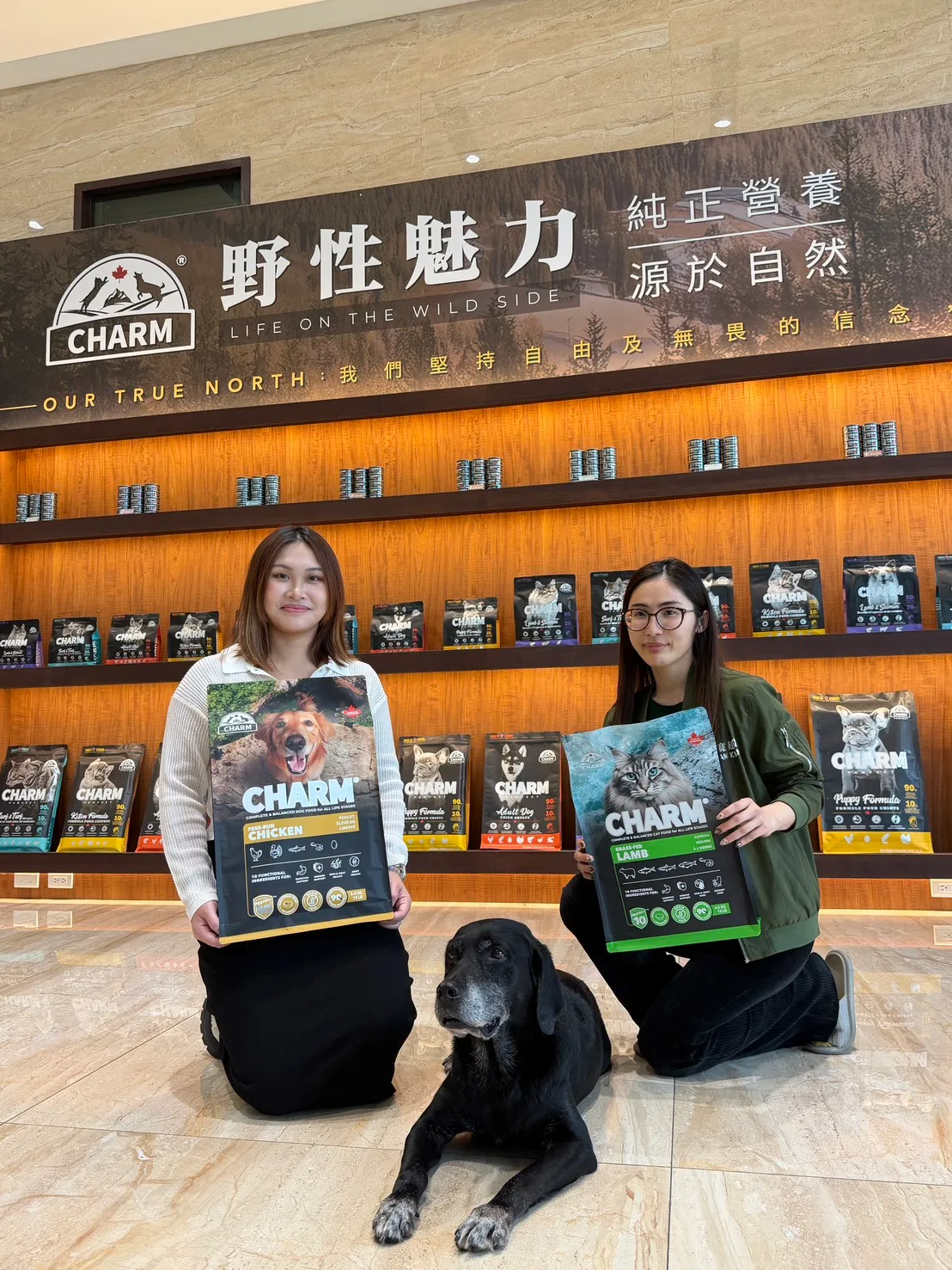 加拿大野性魅力打造精品級寵物飼料，當中研發出「超能系列」配方更獲得2025年最佳健康導向產品獎。葉家銘攝