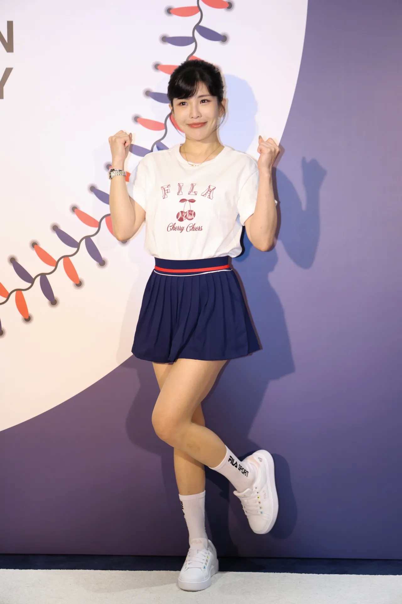 壯壯希望今年能有桃花出現。莊宗達攝