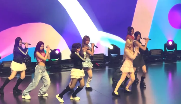 首度來台的SAY MY NAME青春洋溢。讀者提供