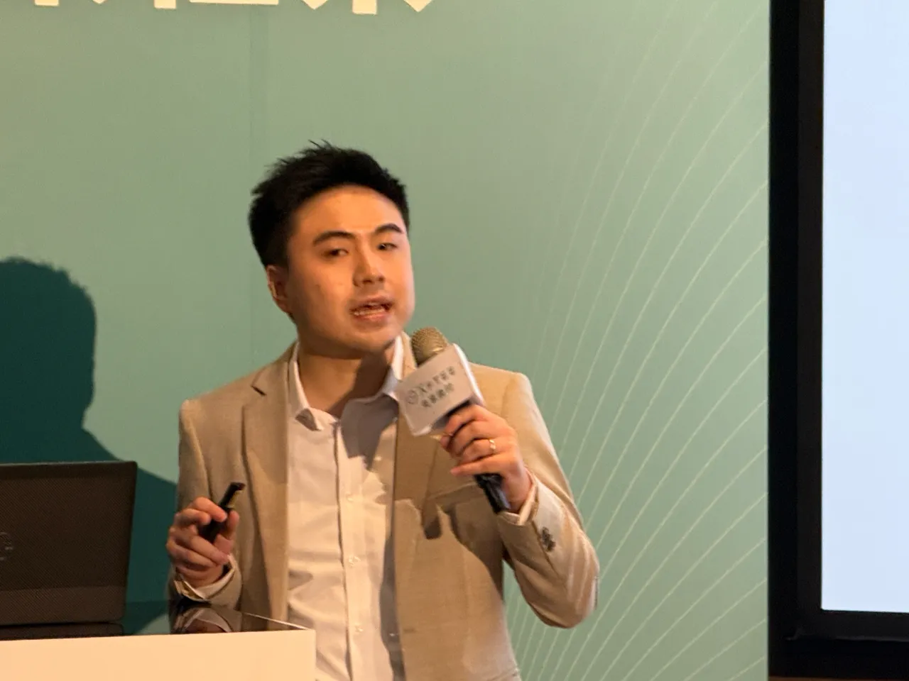 AFTEE先享後付總經理山崎竜彗。呂承哲攝