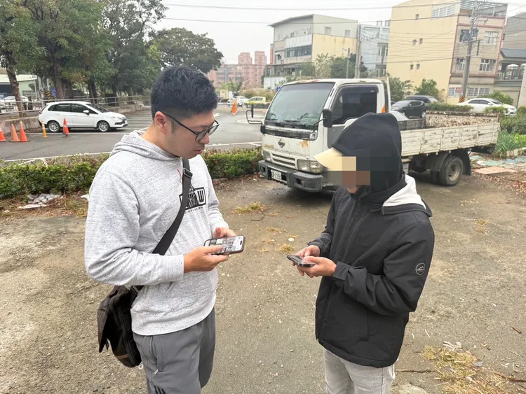 警方拘提越籍阮姓男子。中壢警分局提供