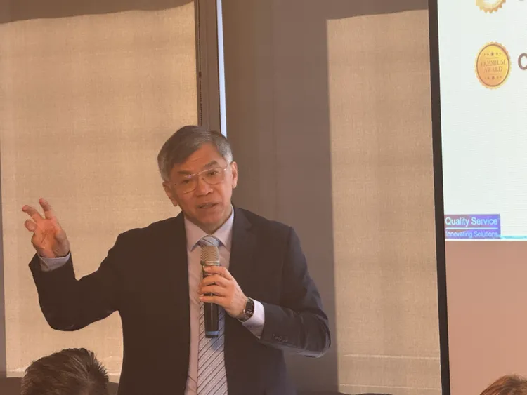 天虹執行長易錦良。呂承哲攝