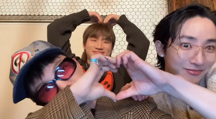 GD（左）、李洙赫（右）到大聲的《家大聲》作客。翻攝官方IG