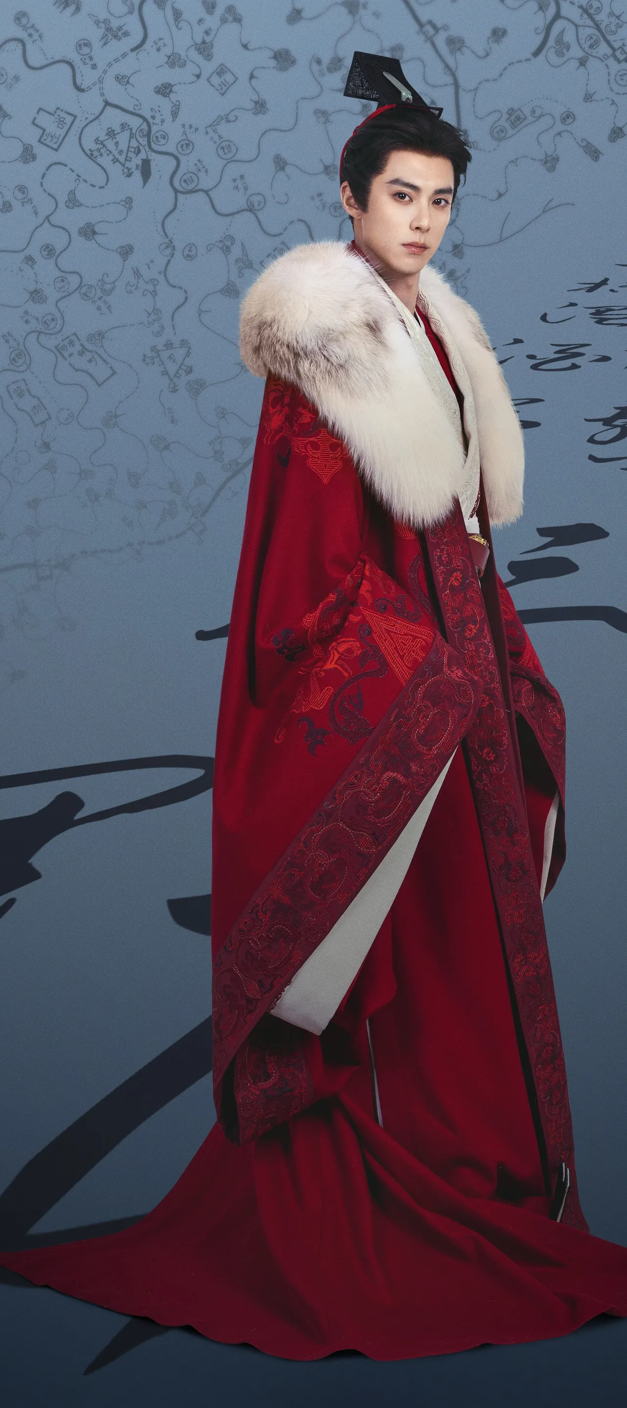 《將門獨后》發布王鶴棣飾演的男主角謝景行單人海報。翻攝《將門獨后》微博