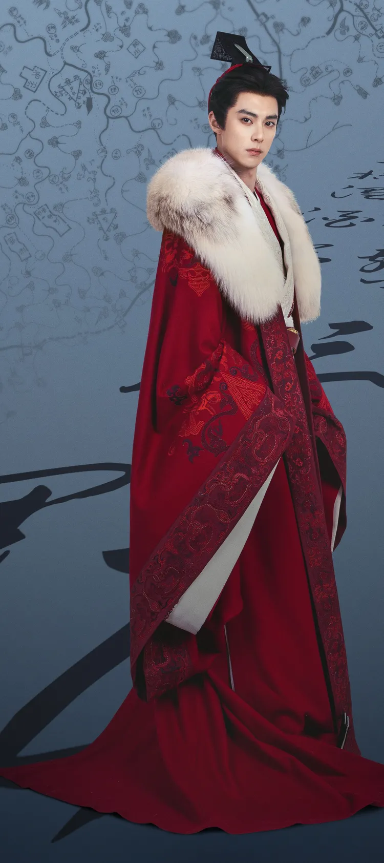 《將門獨后》發布王鶴棣飾演的男主角謝景行單人海報。翻攝《將門獨后》微博