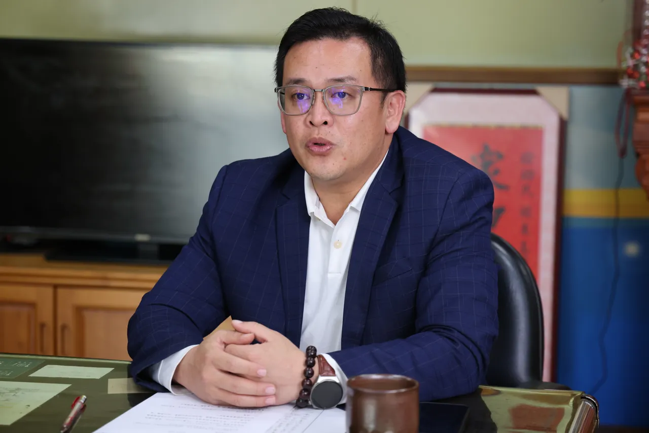 苗栗縣議員徐功凡，將角逐2026頭份市長選舉。邱筠媜攝