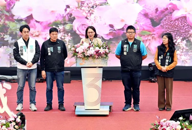 賴香伶出席苗栗縣長鍾東錦就職3週年活動。資料照