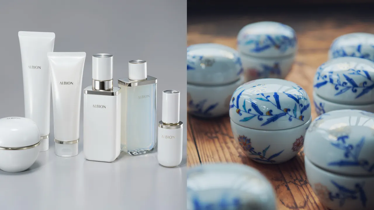 ALBION為匠心凝時系列推出曜光UV防禦精華新品，以及匠心凝時之霜一周年限定版。品牌提供