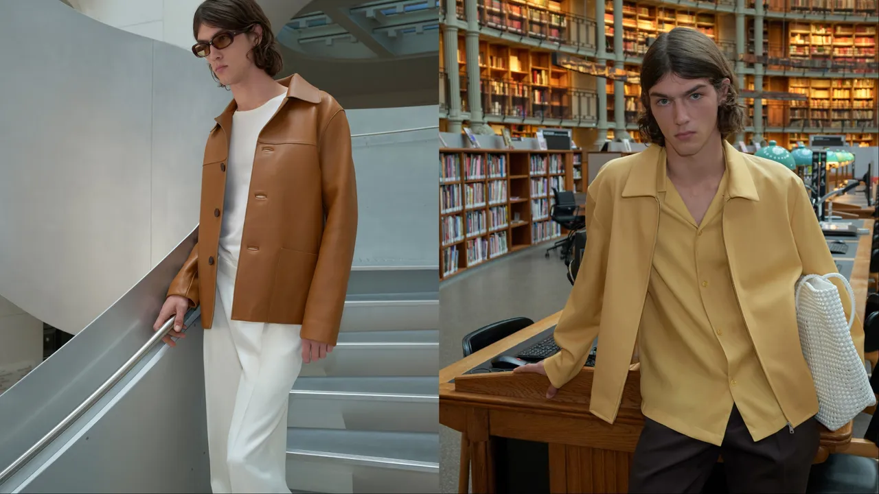 SANDRO春夏男裝系列。品牌提供